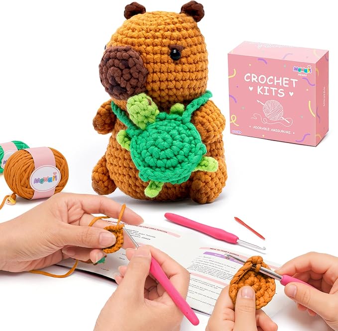 Mewaii Crochet Kit for Beginners Level 1 by Mewaii