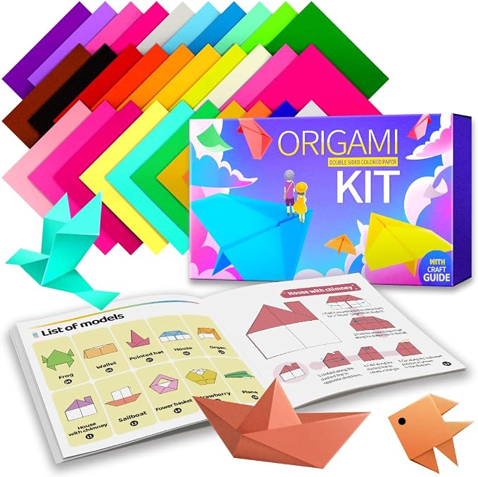Praisebank Origami Paper, Double Sided, Craft Kit by Praisebank