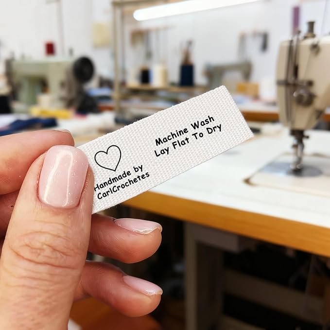 Custom Cotton Tags Fabric Labels, Personalized Sewing Labels - Image 7