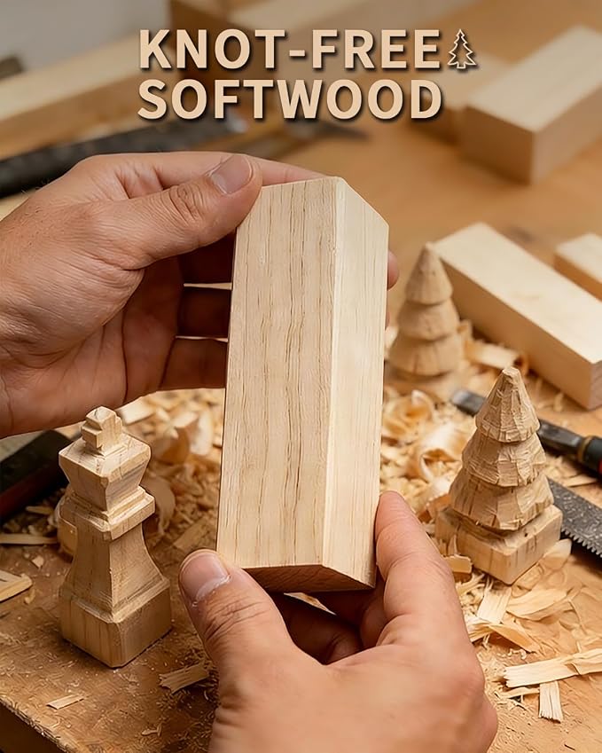 Basswood Carving Blocks for Beginners - Image 2