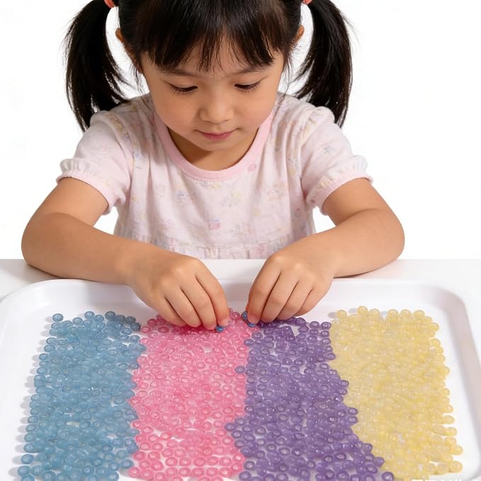 NikkiGuo 1000pcs Pony Beads, Kandi Beads - Image 6