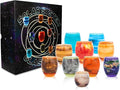 Toynk Solar System Planetary Glasses Set of 10 | Each Holds 4-10 Ounces by Surreal+Entertainment
