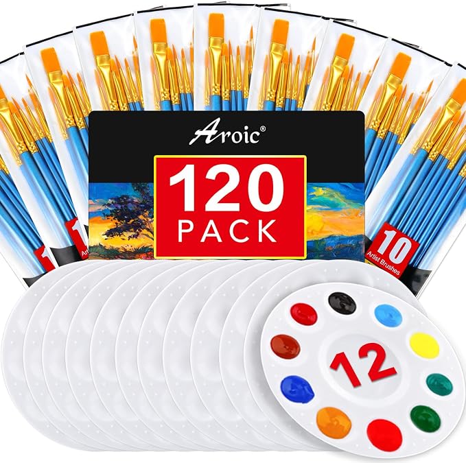 Painting Brush Palette Set, by AROIC