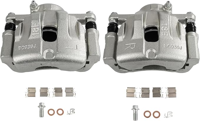 SCITOO 19B3215 19B3214 Front Left & Right Disc Brake Calipers Assembly w/Bracket For Suzuki For Grand Vitara 2006-2013