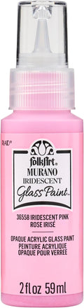 FolkArt Murano Iridescent Acrylic Glass Paint, 2 fl oz by FolkArt
