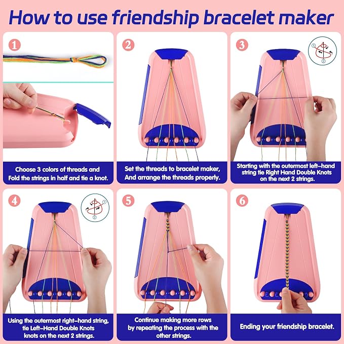 Maynacs Friendship Bracelet Making Kit - Image 6