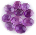 10pcs, Natural Gemstone Cabochon, Wholesale Assorted Flatback Crystals by CRYSTALINES