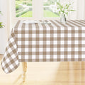 Smiry Rectangle Table Cloth, Waterproof Vinyl Tablecloth by Smiry