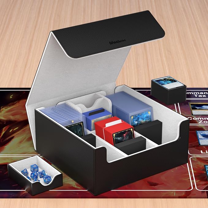 Mlikero Card Deck Case, Trading Card Storage Box - Image 7