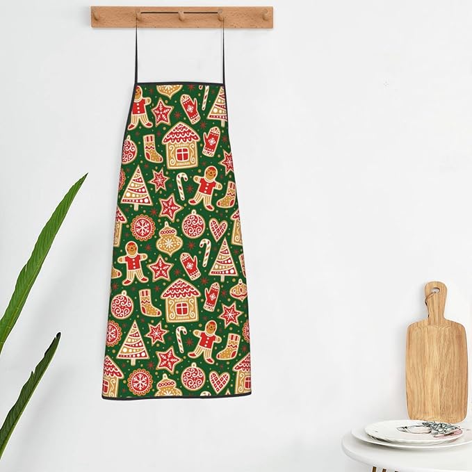 Apron Cooking Chef Work Shop Women Men Baking Decorations Painting Bbq Grilling - Image 7