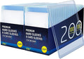 400 Hard Plastic Card Sleeves, Premium Baseball Card Protectors, Sports Game by PJU