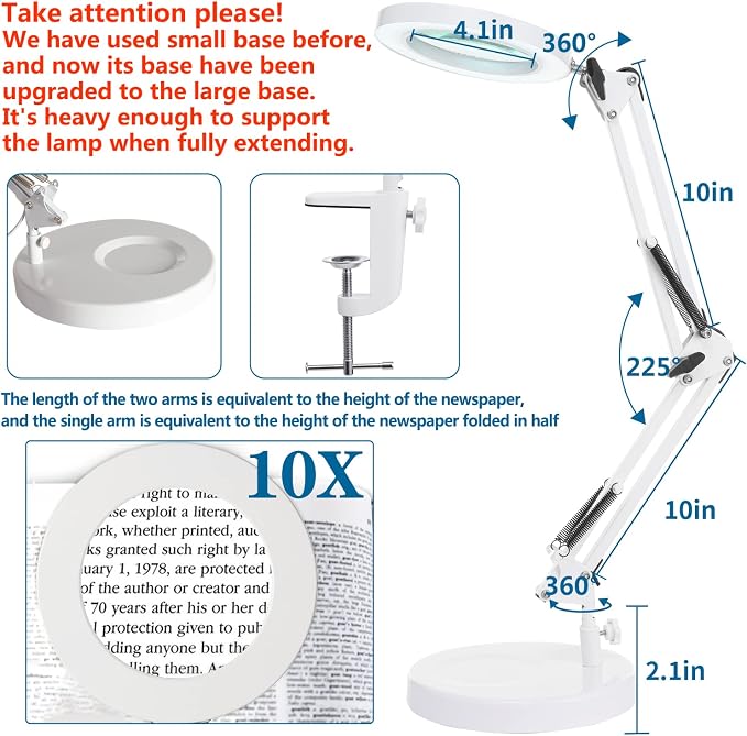 HITTI 10X Magnifying Glass - Image 4