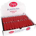 Pepy Plastilina Reusable and Non-Drying Modeling Clay; Set of 24 Bars, 1.4 by Pepy
