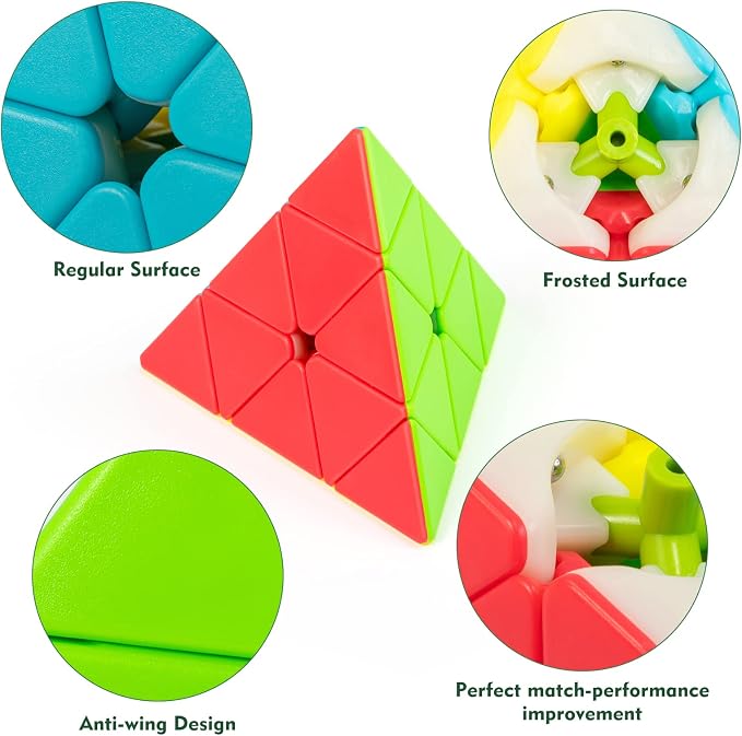 Stickerless Pyraminx Speed Cube - Image 7