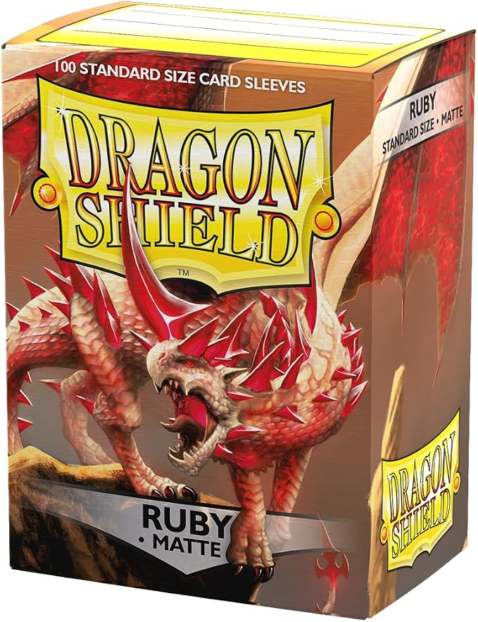 Dragon Shield | Standard Size Card Matte Sleeves | 100 CT by DragonShield