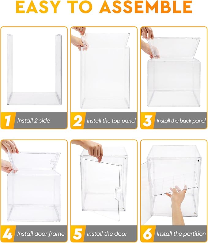 MEI NIAN Pastry Display Case, Bread Box - Image 5