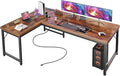 Huuger 55 Inch L Shaped Desk by Huuger