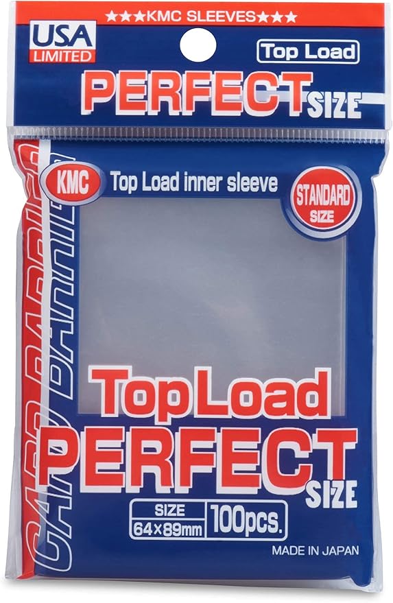 KMC Size Sleeves USA Version Pack of 100 by Unknown