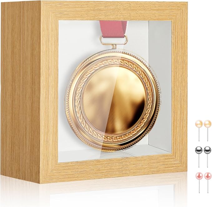 3x3 Mini Shadow Box Picture Frame by MUXIUNT