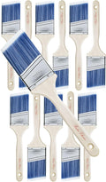 Bates- Paint Brushes, 12 Pack Angle Brushes, Treated Wood Handle | Wall Paint by BatesChoice