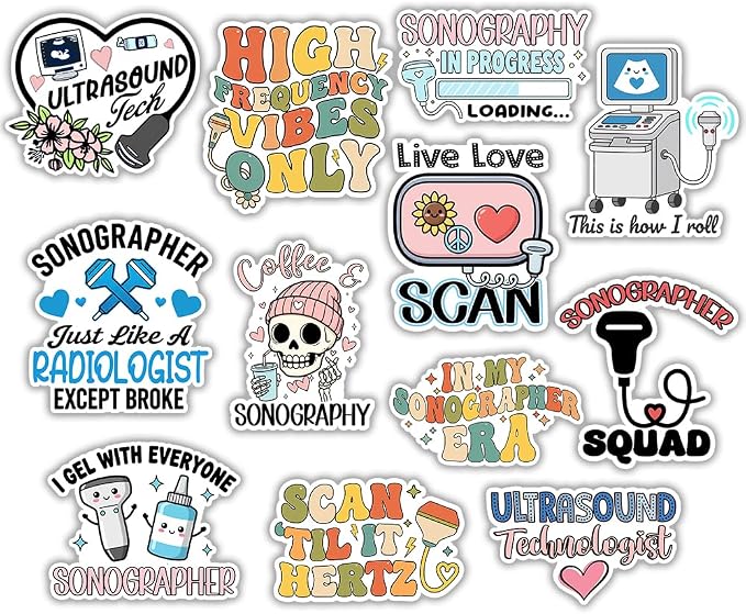 MAIANEY Sonographer Sticker Pack by Maianey