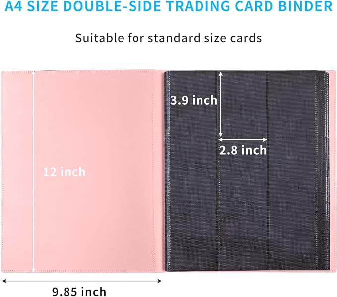 Card Binder, 360 Pockets Upgraded Trading Card Binders, Cards Collection Binder - Image 6