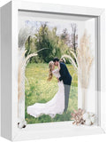 8.5x11 Shadow Box Frame Display Case by TOUYINGER