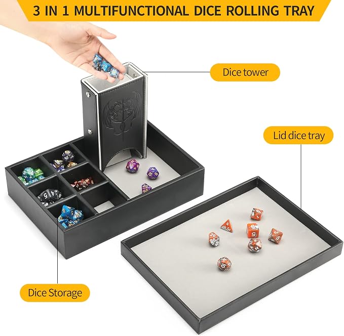 Grajar Dice Tray and Dice Tower - Image 3