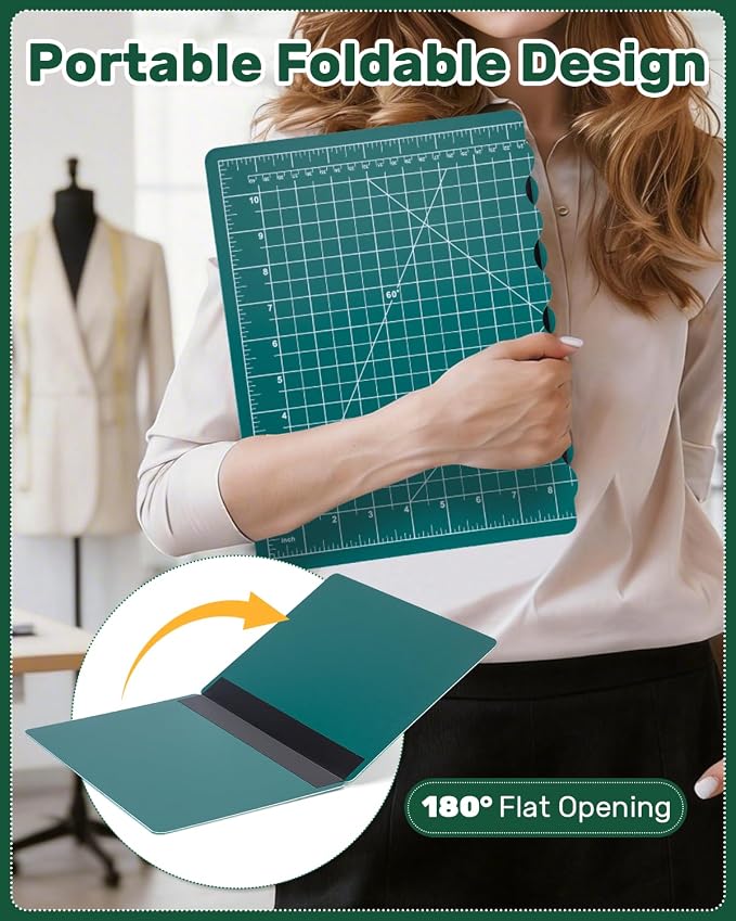 Foldable Self Healing Cutting Mat, Rotary Cutting Mat - Image 2
