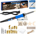 K KERNOWO Wood Burning Kit, DIY Craft Pyrography Pen by KKERNOWO