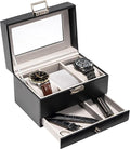 ProCase Watch Box, 3 Slot Watches Display Case by ProCase