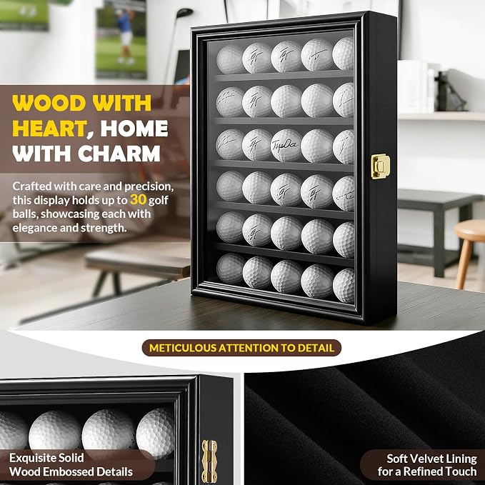 JupDec Golf Ball Display Case Frame - Image 2