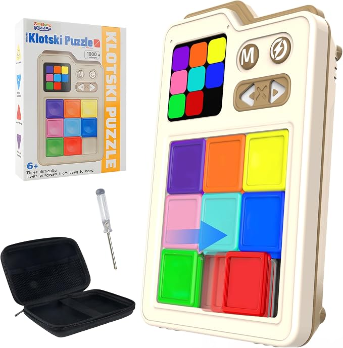 SMILESSKIDDO Kids Games Brain Teaser Slide Puzzle, by SMILESSKIDDO