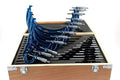 Shars 0-300mm Precision Solid Metal Frame Outside Micrometer 12 pcs Set 303-2655M R)