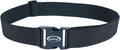 MELOTOUGH Tool Web Work Belt Buckle 2" inch Wide belt Black Simple Style for Woodworkers and Contractors