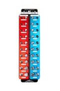 SST - Identibolt Pro XL - Precise Threadchecker and Wall Mount - Large Sized Nuts and Bolts - Imperial SAE and Metric Threads - 20 Nuts & Bolts Identifier - from 9/16" to 1" & 16mm to 24mm - USA