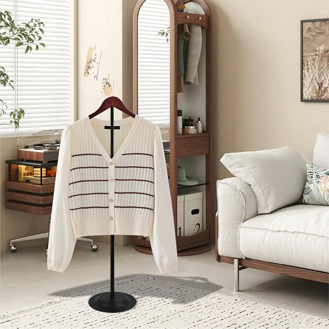 8 Pack Shirt Display Stand, Adjustable Shoulder Stand Rack 17-31.5 Inch | - Image 5