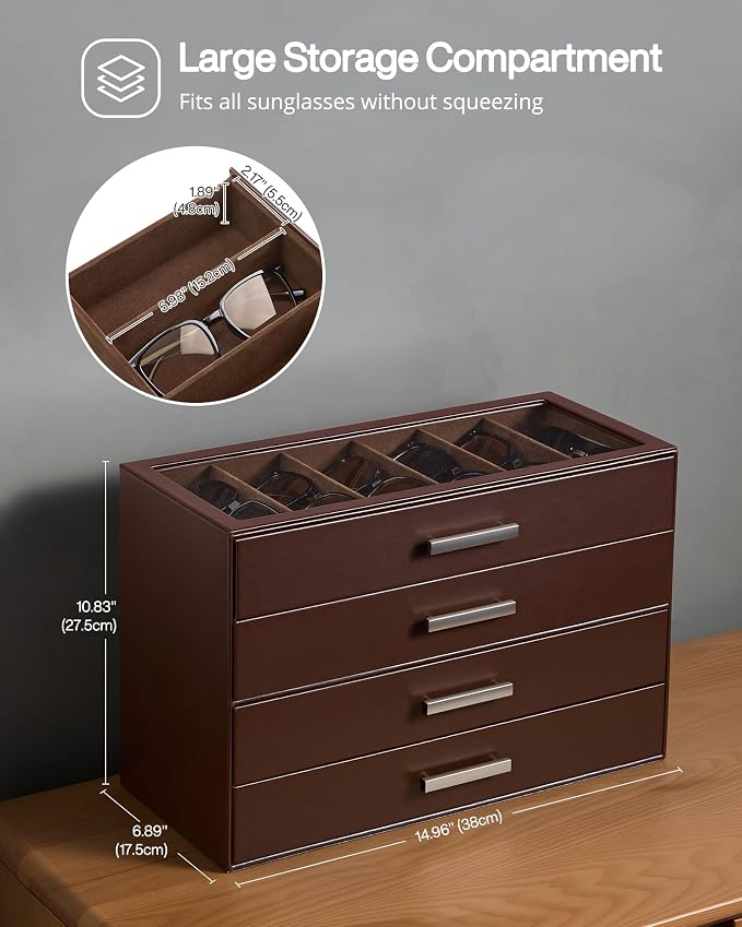 ProCase Sunglasses Organizer Box - Image 2