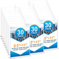 Arrobust 30 Pack Acrylic Sign Holder 8.5 x 11, Double Sided T Shape Flyer Holder by Arrobust