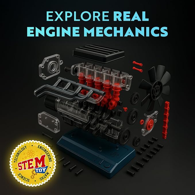 Playz Inline 6 Engine Model Kit - Image 6