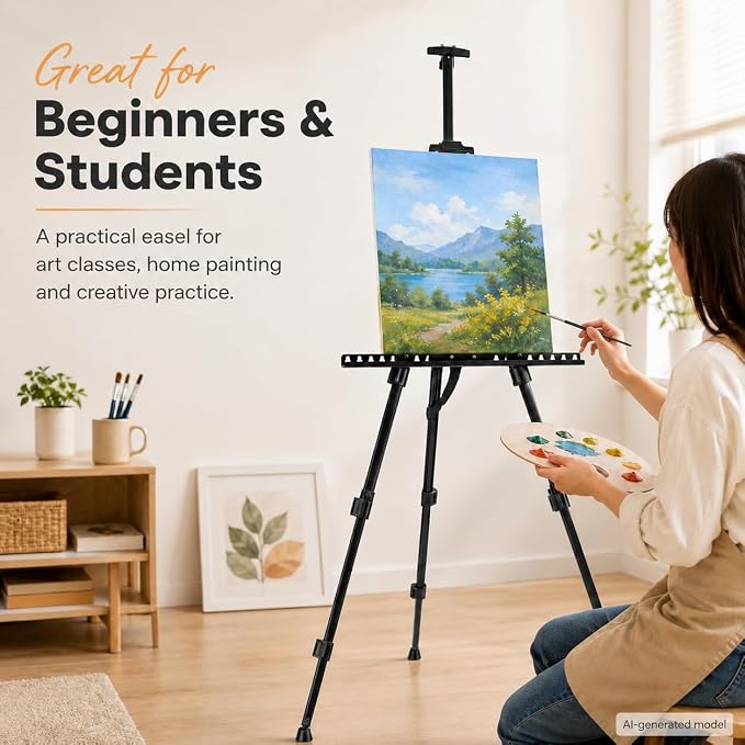 RRFTOK 17-66 Inch Adjustable Art Easel Stand - Image 9
