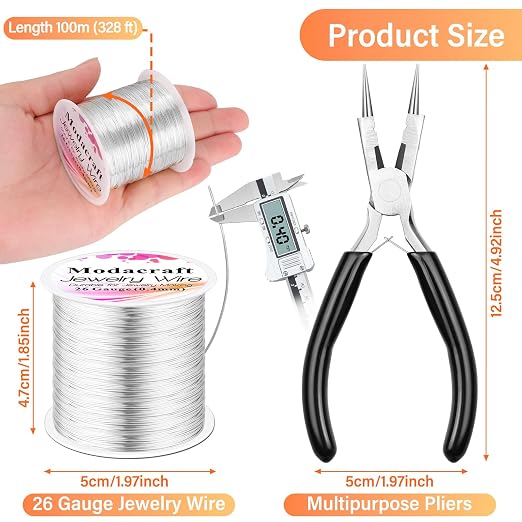 Modacraft 26 Gauge Wire for Jewelry Making - Image 3