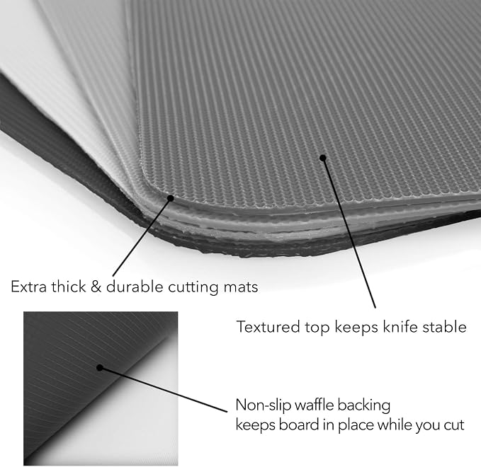 Simply Genius Flexible Plastic Cutting Board Set - Image 2