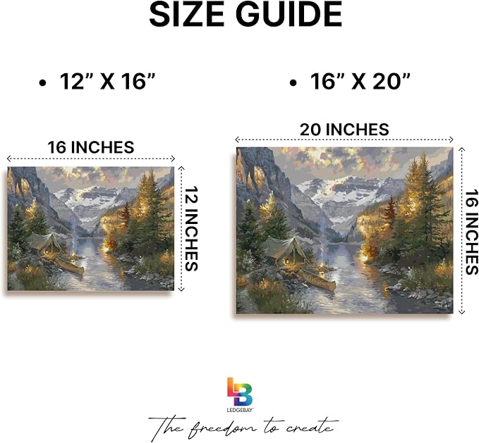 Ledgebay DIY Paint by Numbers Kit - Image 5