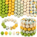 ASTARON 100 Pcs 15mm Silicone Beads by ASTARON