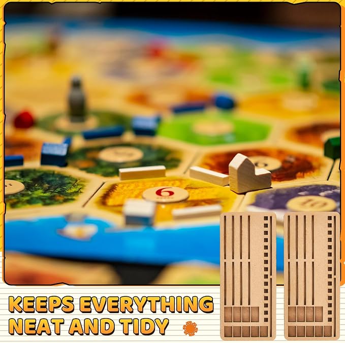 VioraWhite 6 Pcs Game Piece Holders Compatible - Image 4