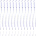 KJML DIY Paracord Keychain 12pcs Paracord Rope Keychain Braided Cord Rope Bag by KJMLDIY