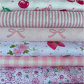 Cotton Fabric DIY Making Supplies Quilting Patchwork Fabric Fat Quarter Bundles by Antetek