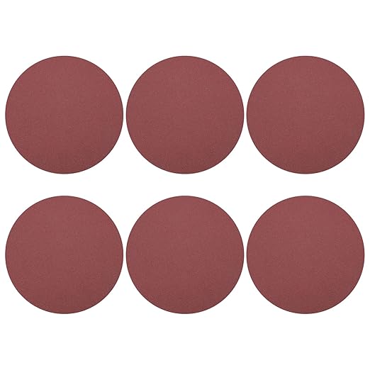 HARFINGTON 30 Pcs 9 Inch Sanding Disc 120 Grit Hook and Loop Sandpaper Random Orbital Sander Pads for Woodworking Automotive Metal Polishing