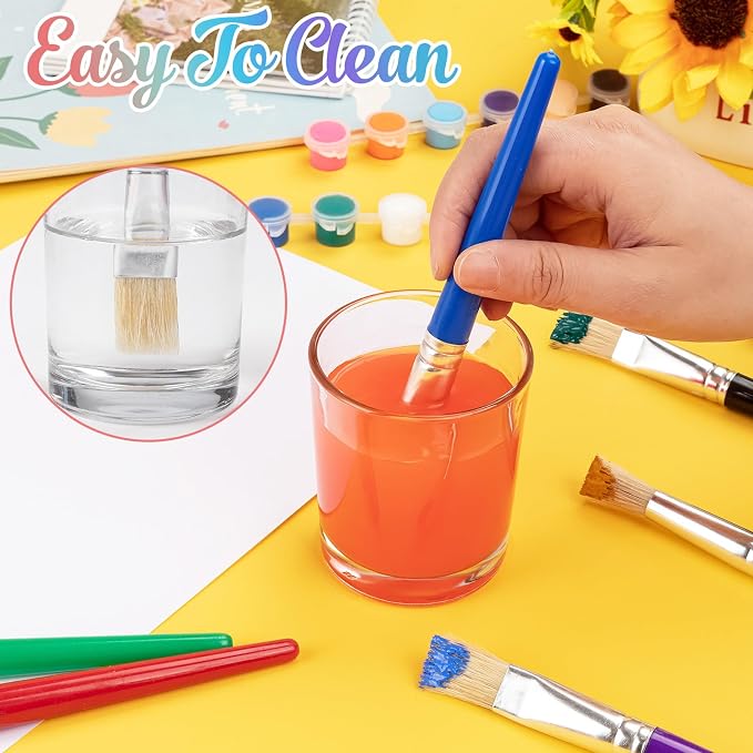 Paint Brushes for Kids, Washable Paint - Image 5